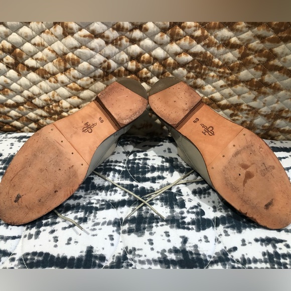 Cole Haan Women’s  Gold Brushed Leather Cap Toe Lace Up Oxford Brogue - Picture 7 of 10